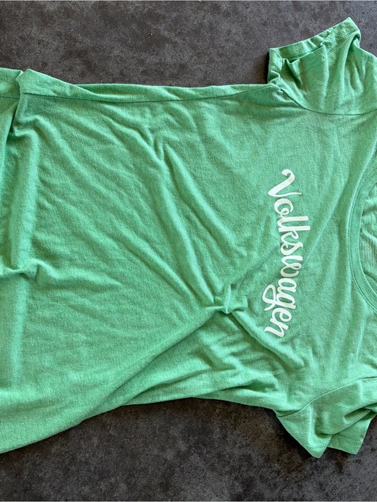 Volkswagen Women's Green Short Sleeve Tee